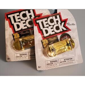 2Tech Deck Primitive Solid GOLD Ultra Rare CHASE Fingerboard